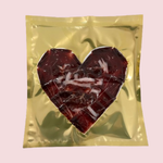 Perfect Mother's Day Gift – Heart-Shaped, Hand Knife-Sliced 100% Ibérico Ham (Jamón) 2.5 oz (Limited Edition)