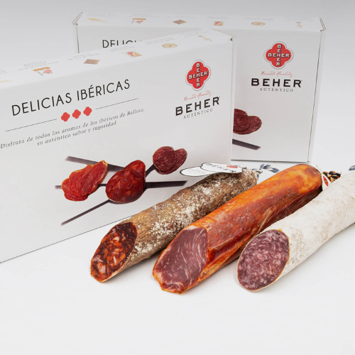 Gourmet Combo: 100% Ibérico Salchichón + 100% Ibérico Chorizo + 100% Ibérico Lomo