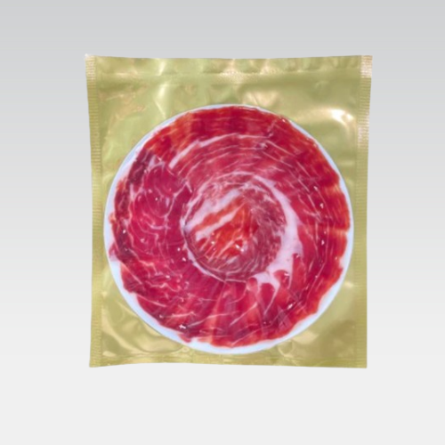 Hand Knife-Sliced Plate 100% Ibérico Ham (Jamón) – World’s Most Awarded, Naturally Cured in Mountains for 4 Years – Plate 1.5 oz