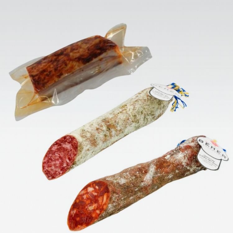Gourmet Combo: 100% Ibérico Salchichón + 100% Ibérico Panceta + 100% Ibérico Chorizo