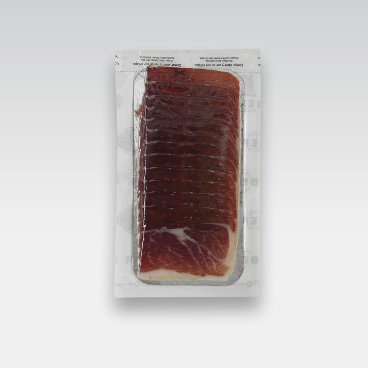 100% Ibérico Ham (Jamón) Machine-Cut Sliced - World’s Most Awarded, Naturally Cured in Mountains for 4 Years 100% Ibérico - 2oz