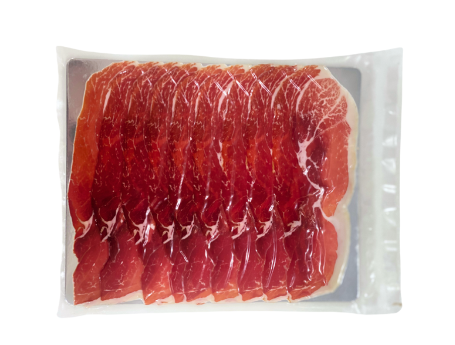 100% Ibérico Ham (Jamón) – Machine Sliced, World’s Most Awarded, Naturally Cured in Mountains for 4 Years - 2oz Pack