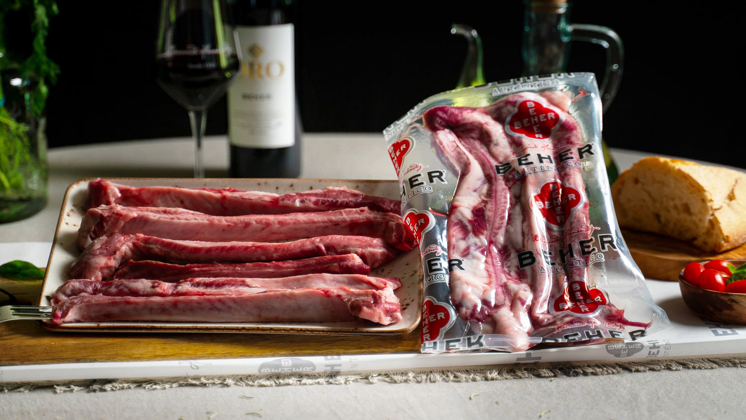 BBQ Combo Plus: Secreto, Pluma, Pork Belly & 4-Year Cured Ibérico Ham: The combo that turns any BBQ into a gourmet experience.