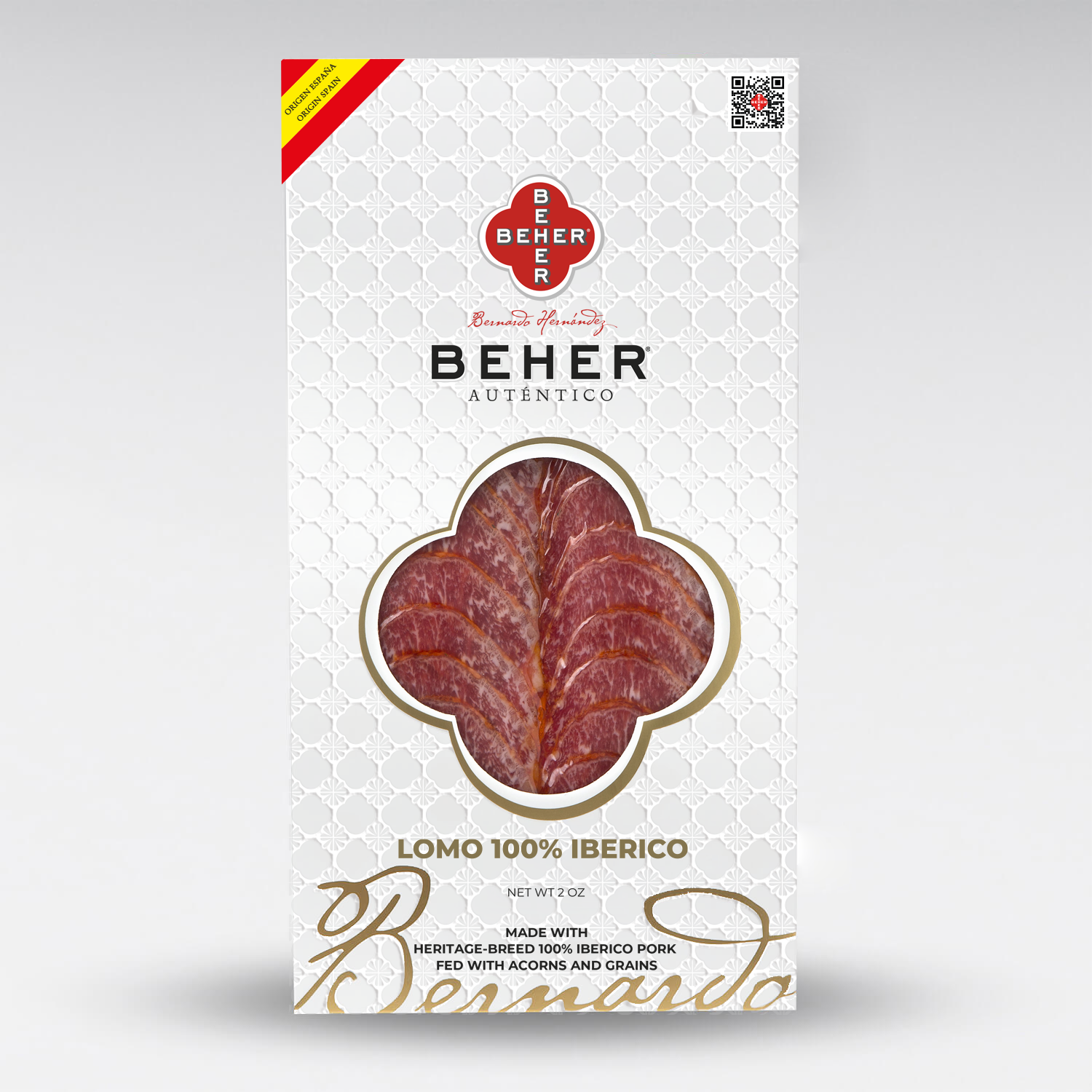 100% Iberico Lomo machine-cut sliced 2oz