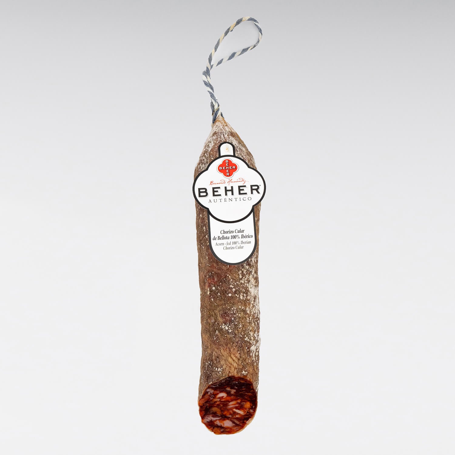 100% Iberico Acorn-Fed Spanish Chorizo, Aged 120+ Days, Artisan Family Recipe, Only Natural Ingredients, Free-Range - 1-1.5 lb